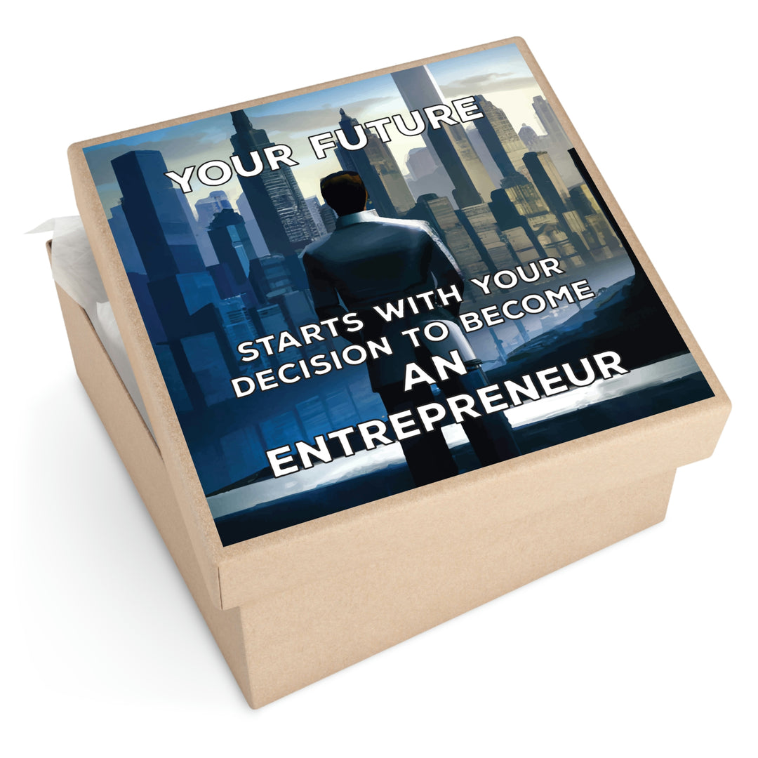 Become an Entrepreneur Today - Unlock Your Future with One Decision #size_15x15-inches